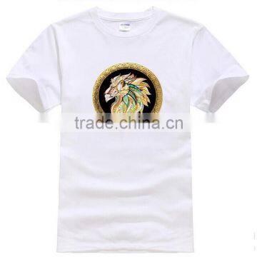 Fashion Man Male Boy EU Size Colorful Lion Sport Casual Short Hiphop Hba Medusa T-shirt Tshirt Masculinas Underwear Top Tee Top photo-2