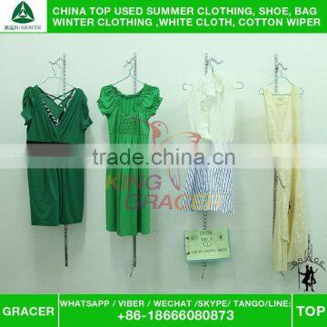 Made In China Stock Unsorted Original Ladies Cotton Dress Wholesale Second Hand Clothes photo-2