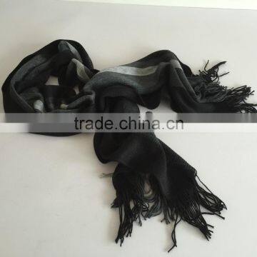 Strip Fashion Young Winter Men Scarfs Cashmere Factory photo-2