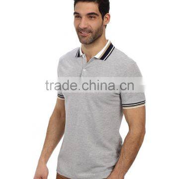 2015 Latest Custom Mens Polo Shirt China Supplier Pima Cotton Polo Shirt China Manufacturer Apparel Pima Cotton Polo Shirt photo-2