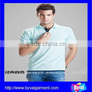 2014 New Style High Quality Custom Fit Man Blank Polo Shirt for Wholesale photo-2