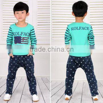 China Professional Factory Wholesale Good Quality 2017 New Long Sleeve T-shirt for Kids Custom