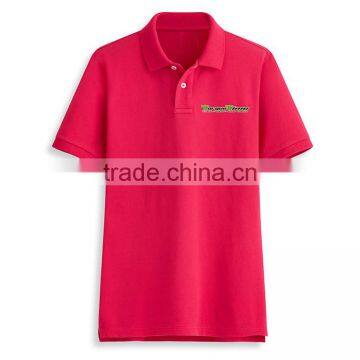 China Wholesale Price Embroidery Custom Blue Polo Shirt 100% Cotton Mens photo-6