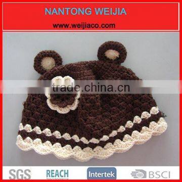 Lovely hand knitted baby hat