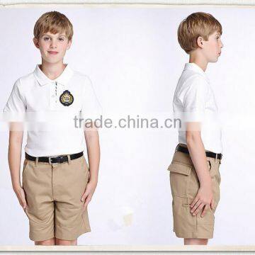 Juqian 2016 Custom High Class Polo School Wear Wholesale Unisex Latest Designs Primary School Uniform photo-5