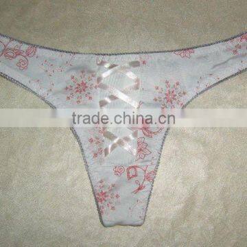 New Range of Hot Sexy Lace G-string 2016