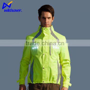 High Quality China Fashion Flashing Safety Cycling Jacket Europ and America Men photo-6