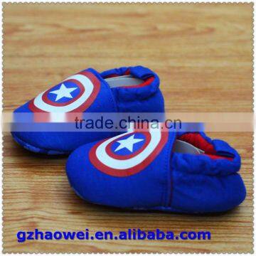 Captain America Shield Printed Baby Shoes photo-3