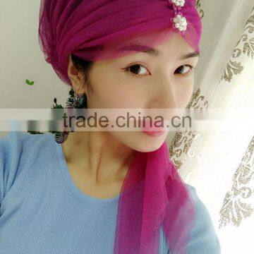 Comfortable With Extra Long Adjustable Ties Islamic Gift Fashion Muslim headscarf