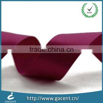 Double face printing smooth polyester satin ribbon