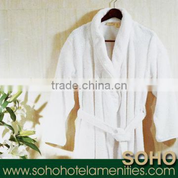 New hotel cotton terry cheap bathrobe