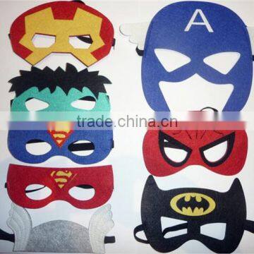 SUPERHERO Batman Captain America Spiderman Ironman Hulk Thor Supergirl Spidergirl Batgirl Mask for Kids photo-2