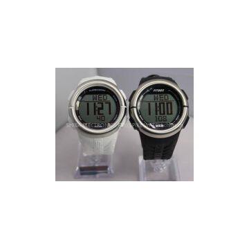 New model dual time heart rate monitor watch, calorie counting watch, sport watch