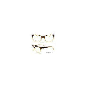 Pink Acetate Optical Frames By CE Standard , Ladies Eyeglass Frames For Reading