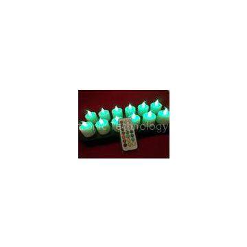 12 color flameless induction rechargeable electric LED candles of NI-MH battery