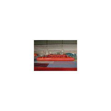 Red Rectangle Blow Up Swimming Pool With Fire Resistant 0.9mm PVC Tarpaulin