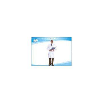 Three Pockets Hospital and Clinic Doctor Long White Lab Coat Clothing