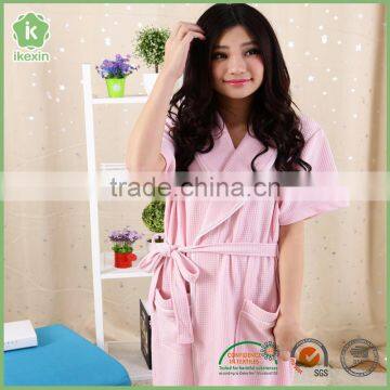 Eco Friendly Soft Anti Bacterial Bamboo Fiber Bathrobes