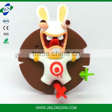 promotional gifts animal rabbit wholesale plastic figures