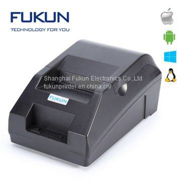 FUKUN 12v 58mm Thermal Printer Small Bill USB Receipt Printer With POS Driver photo-2