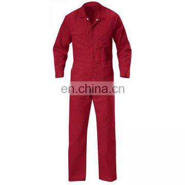 100% cotton protective fire resistant coverall for welding clothing