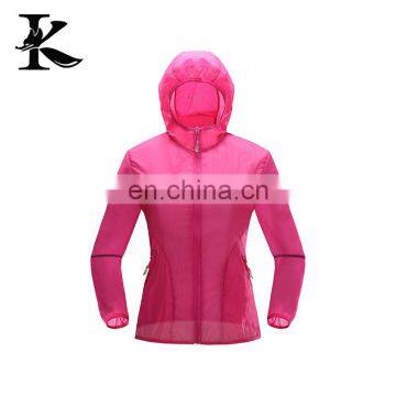 Breathable Uv Sun Protection Clothing Support Factory Price Quick-Dry Thin Windbreaker Jackets