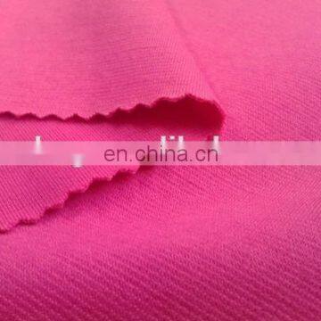 Winfar Textile Super Soft Jersey Pink Color Dyed Punto Roma Knitting Fabric photo-2