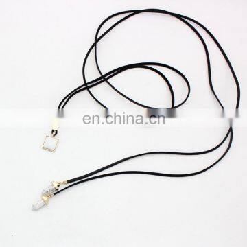 Black Faux Suede Choker Necklace