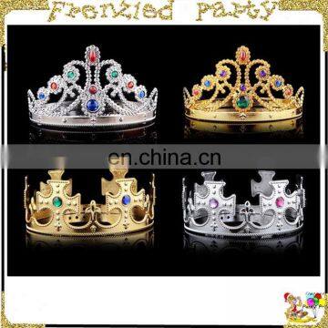 most popular fancy party princess plastic crown for girls FGHD-0077