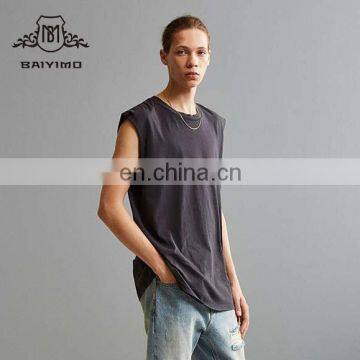 2017Wholesale China Fashion Dri Fit Men Summer Minimalist Muscle Tank Tops