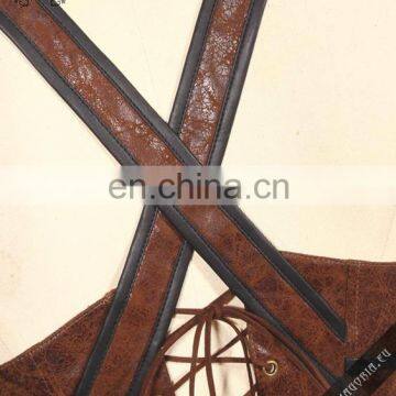 Steampunk Leather Harness-vest photo-6