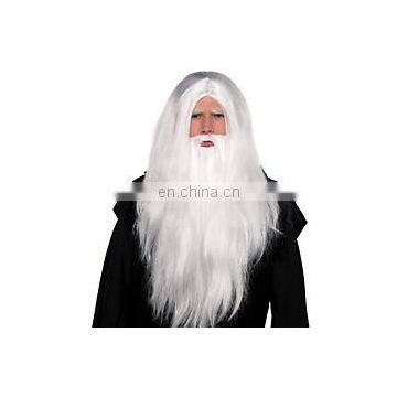 Halloween Carnival Party Wizard Wig for Adults photo-4