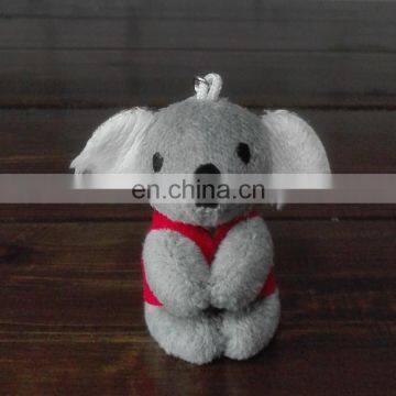 New 2017 cute keychain koala bear plush toy