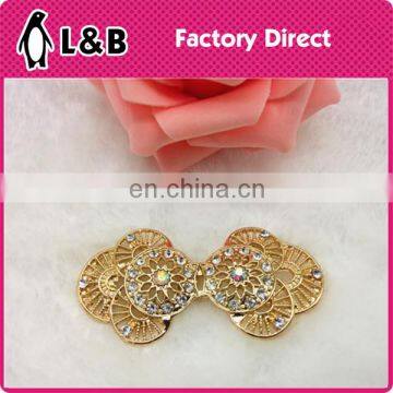 2016 fashion custom metal shoe buckle shoe accessory