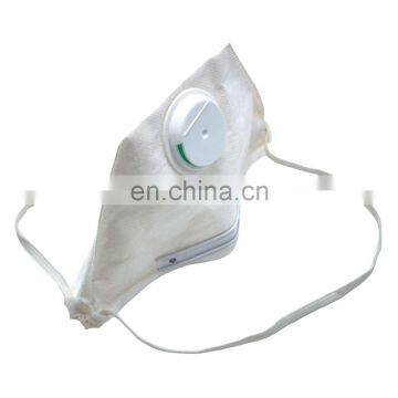 disposable anti dust mask with valve custom printed dust mask