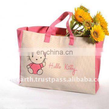 Recycled cotton canvas bag