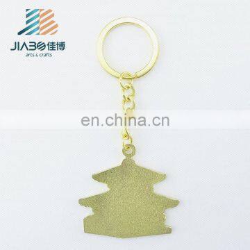 Jiabo Custom House Shape Enamel Brass Keychains photo-2