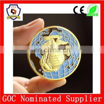 wholesale high quality round medallion coin for souvenir made in china from gold supplier (HH-souvenir coin-0009)