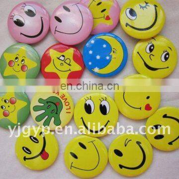 Hot sale Promotional colorful Cartoon round acrylic button badge