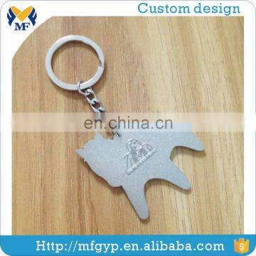 Wholesale Metal Square Cheap Blank Keychain photo-6