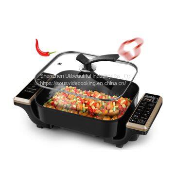 10 in 1 Function Electric Skillet Electric Frying Pan photo-3