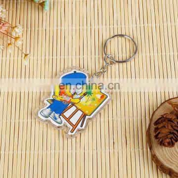 New design hot selling custom acrylic keychain