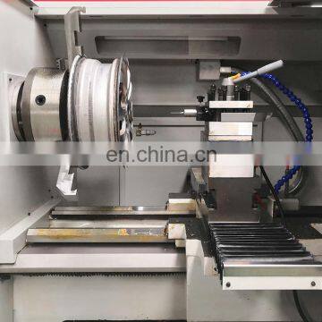 China Diamond Cut Alloy Wheel Rim Repair Cnc Wheel Lathe Cutting Machine AWR2840 photo-2