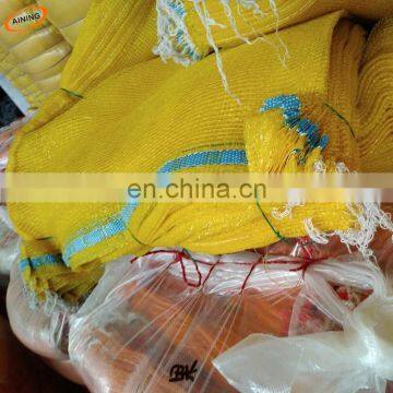 Packaging vegetables tubular PP leno mesh bag