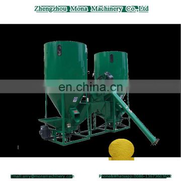 Energy efficient corn/bean crushing mixing machine for chicken/pig