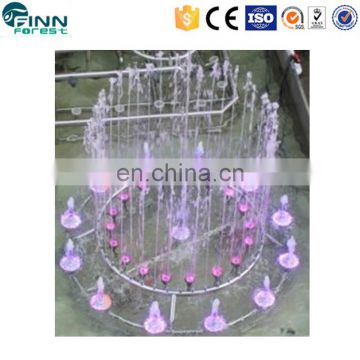 outdoor dancing alcohol fountain