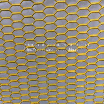 Hexagonal Aluminum Expanded Metal Mesh
