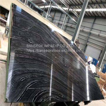 Black marble tile for bathroom