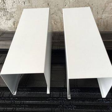 Fluorocarbon & Grain Technology Extruded Aluminum Stock Sound Absorption Profile photo-3