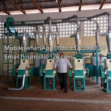 10-30 ton per day wheat flour milling machines with price grinder machine flour milling